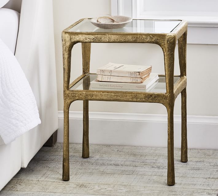 Bodhi Metal Brass Nightstand thumbnail 2