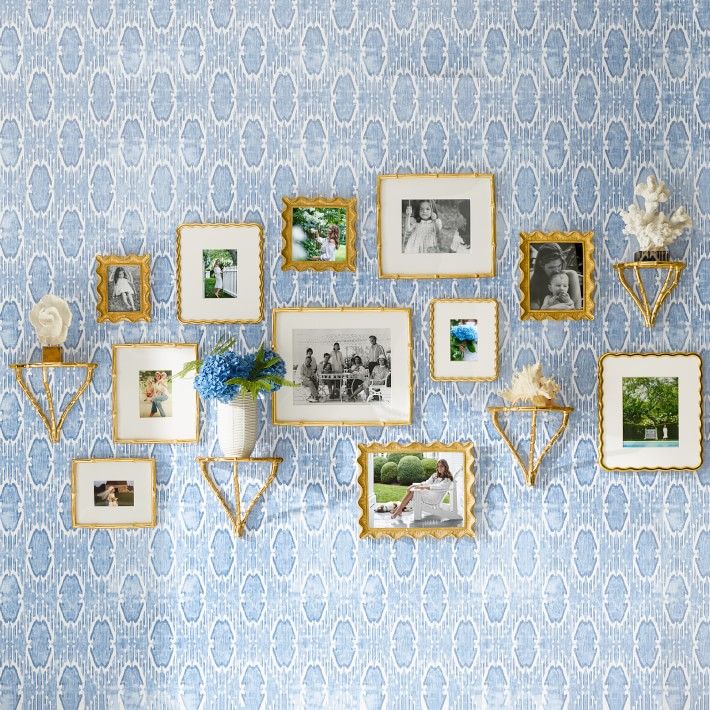 AERIN x Williams Sonoma Home Gold Scalloped Gallery Frame thumbnail 3