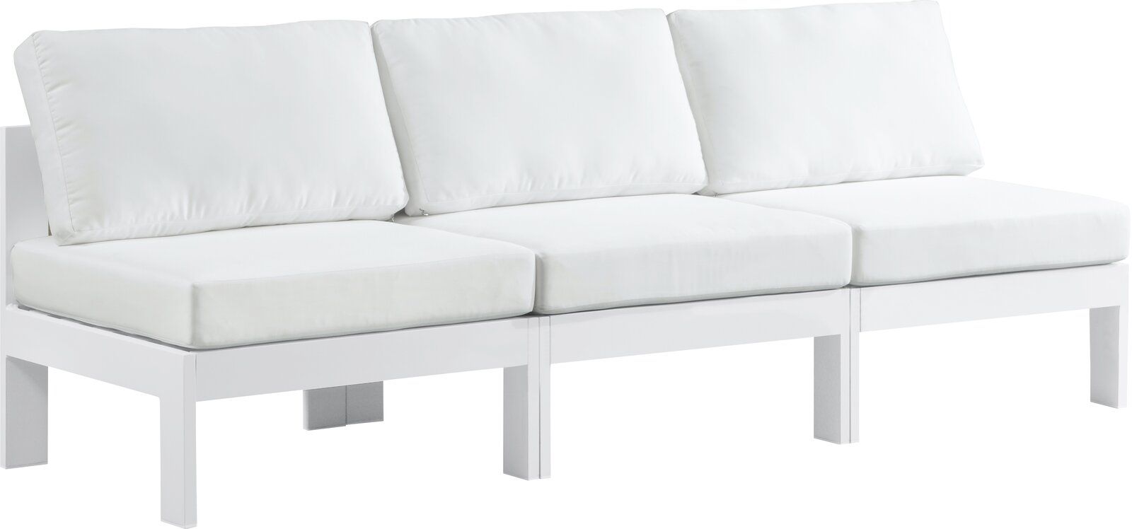 Nizuc Outdoor Patio Sofa with Cushions thumbnail 2