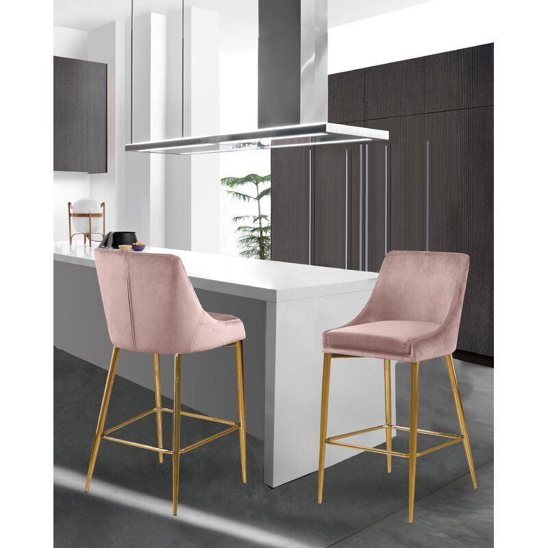 Ellenberger Bar Stool Set of 2 thumbnail 2