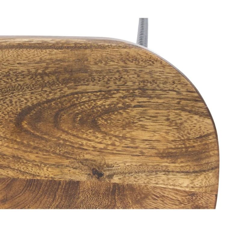 Travon Solid wood Bar Stool thumbnail 5