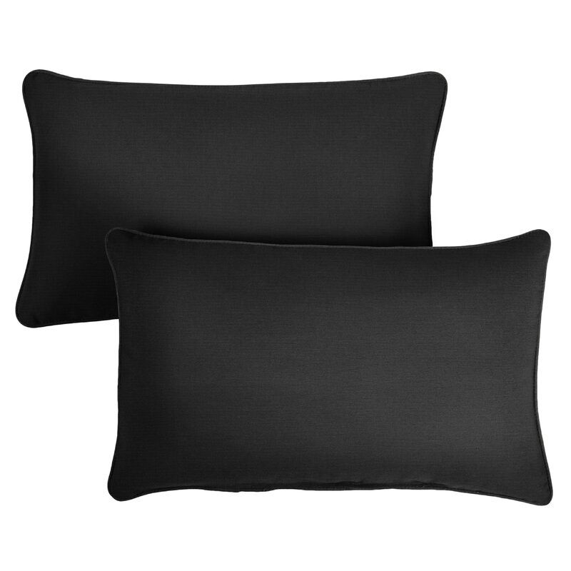 Julio Aruba Rectangular Sunbrella Pillow Cover Without Insert 26"x16" thumbnail 2