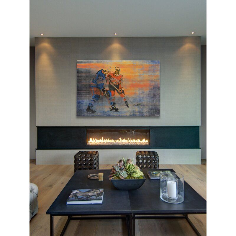 Usa Vs Can by Parvez Taj Print on Canvas No Frame 45"x30" thumbnail 3