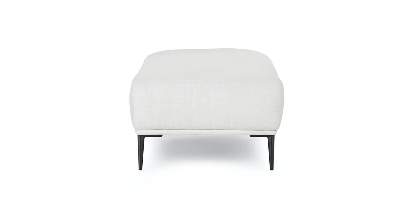 Abisko Quartz White Ottoman thumbnail 4