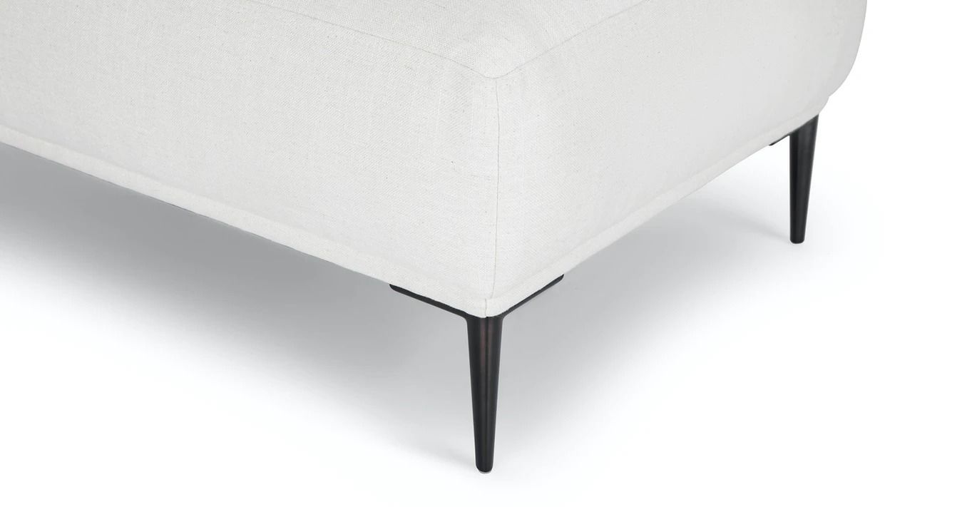 Abisko Quartz White Ottoman thumbnail 6