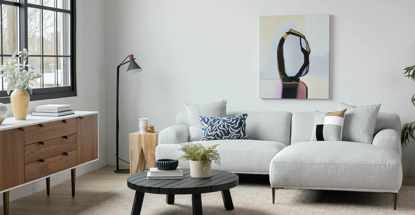 Abisko Mist Gray Right Sectional thumbnail 2
