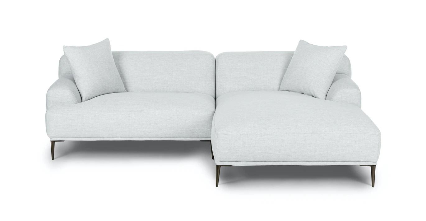 Abisko Mist Gray Right Sectional thumbnail 3