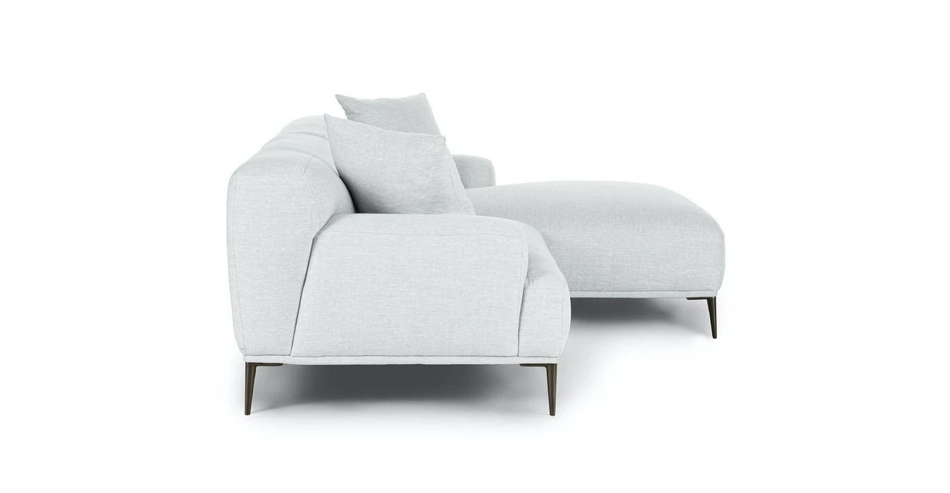 Abisko Mist Gray Right Sectional thumbnail 4