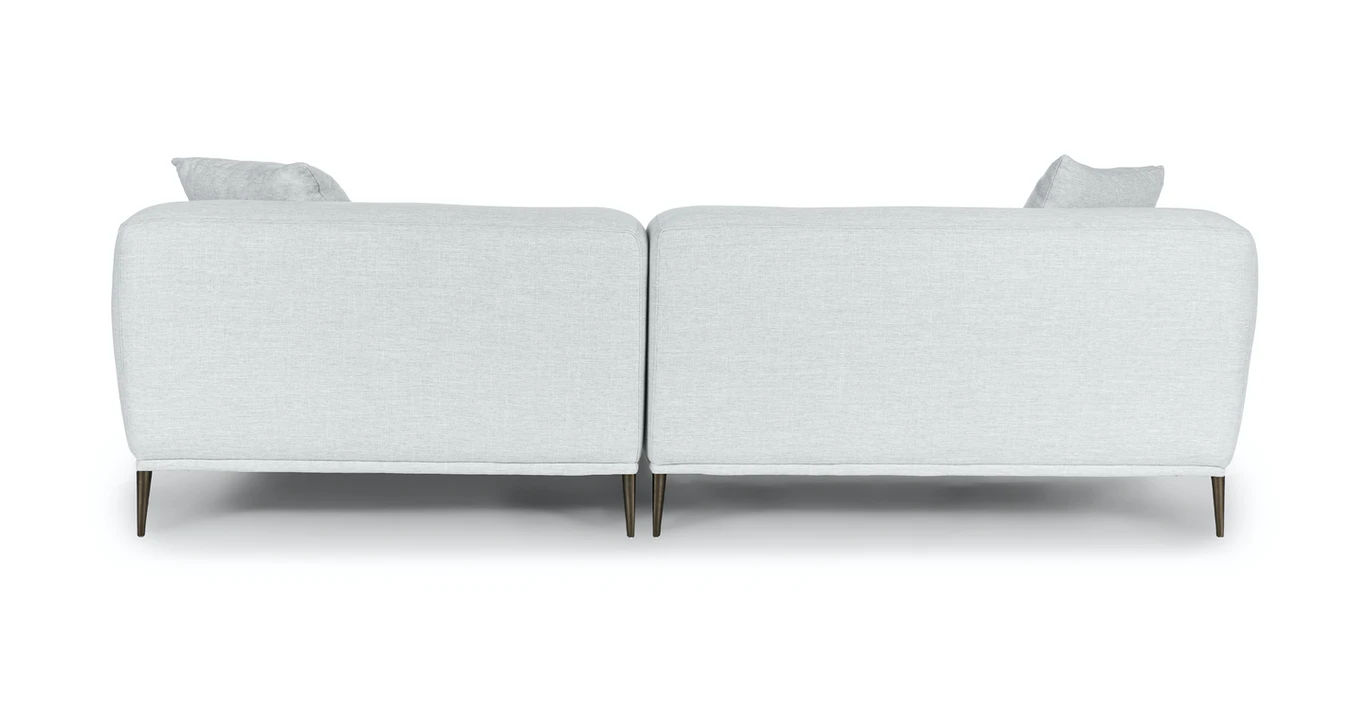 Abisko Mist Gray Right Sectional thumbnail 6