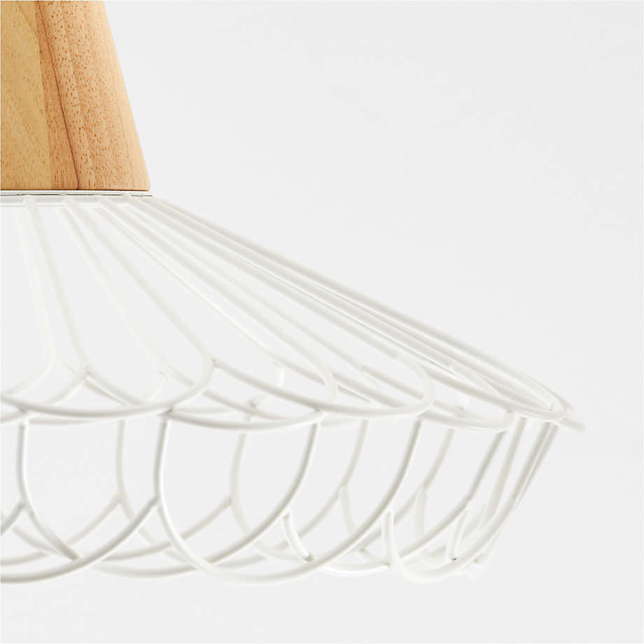 Sawyer White Metal Ceiling Light thumbnail 4
