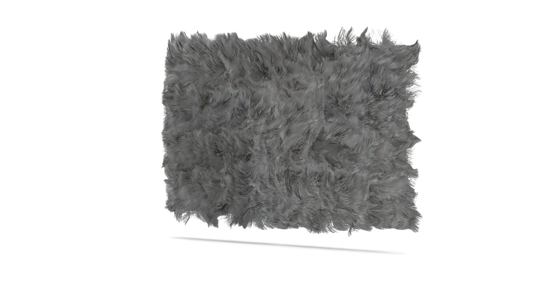 Potomac Puprug Faux Fur Orthopedic Dog Mat  thumbnail 2
