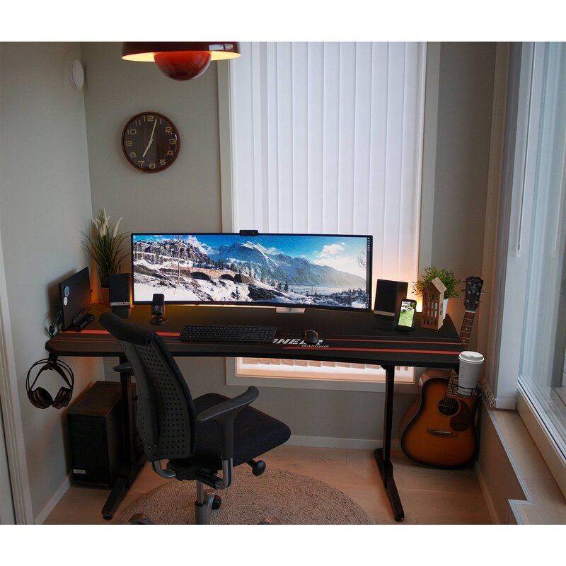 Gaming Desk Black thumbnail 5