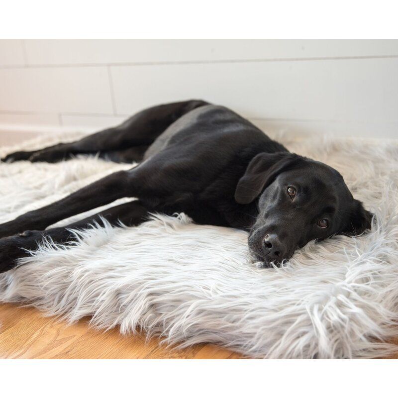 Potomac Puprug Faux Fur Orthopedic Dog Mat 40"x60" thumbnail 3