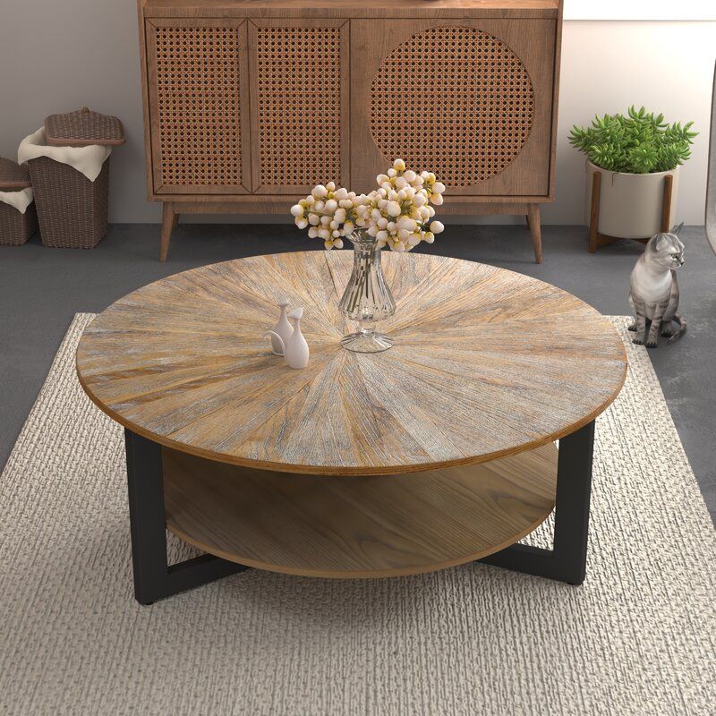 Solid Wood Solid Coffee Table thumbnail 2
