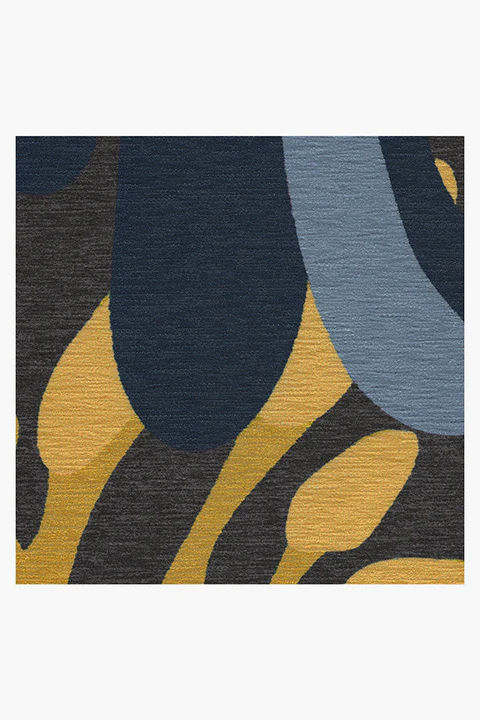 Genevieve Floral Grey Rug 2.5'x7' thumbnail 3