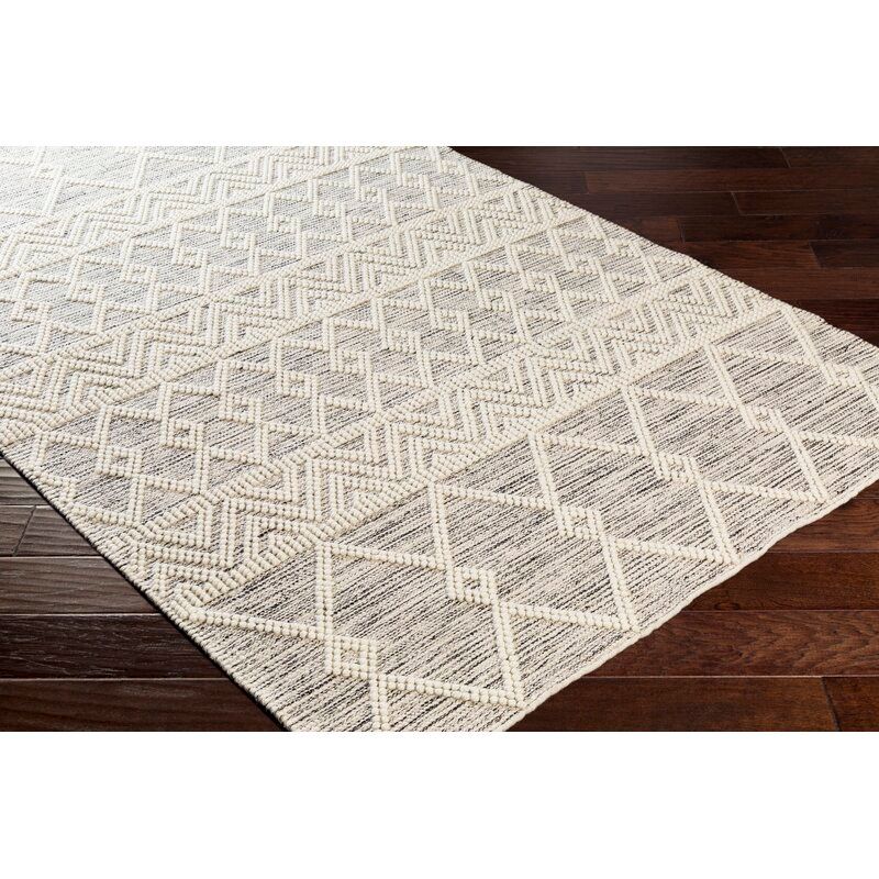 Clancy Oriental Handmade Flatweave Wool Area Rug-9'x12' thumbnail 3