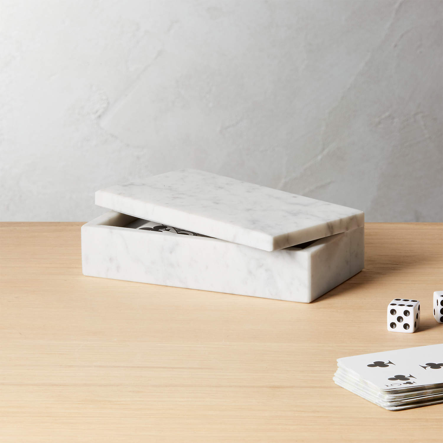 White Marble Box Small thumbnail 3