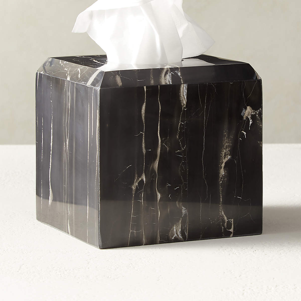 Vivienne Silver Dragon Marble Tissue Box thumbnail 3