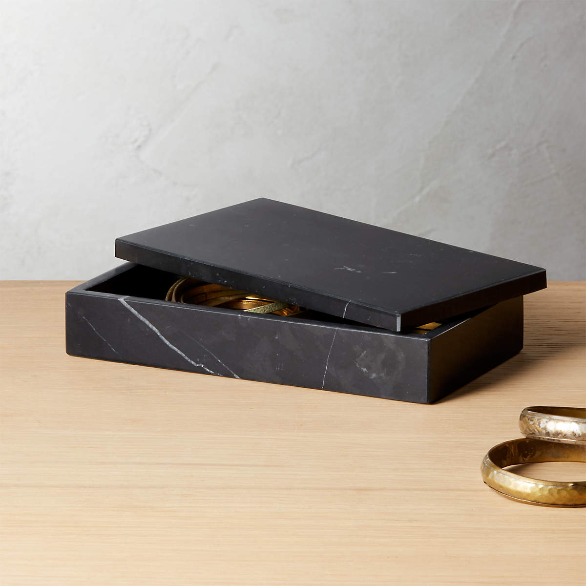 Medium Black Marble Box thumbnail 3