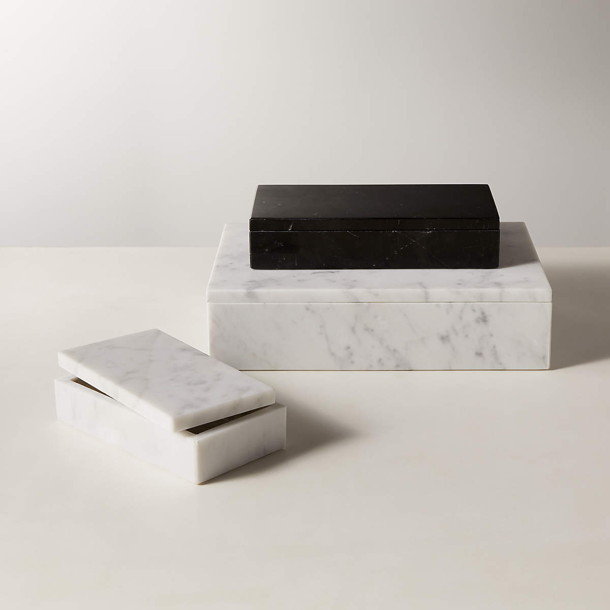 Medium Black Marble Box thumbnail 4
