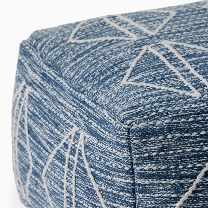 Reflected Diamonds Pouf thumbnail 3