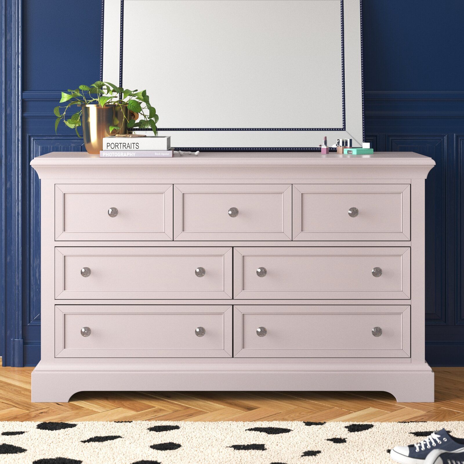 Rayna 7 Drawer Double Dresser thumbnail 4