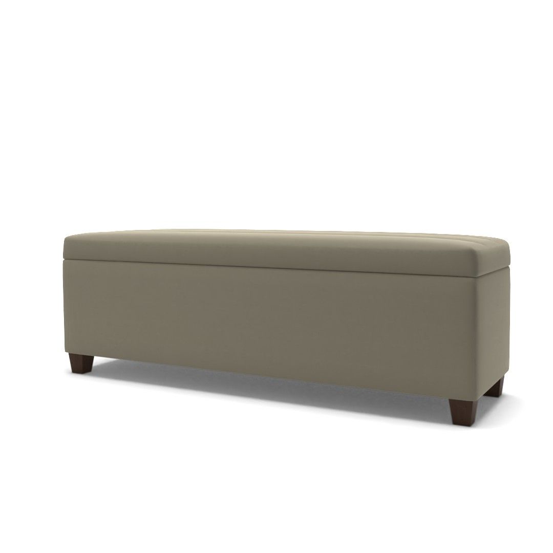 Daphne Upholstered Storage Bench thumbnail 2
