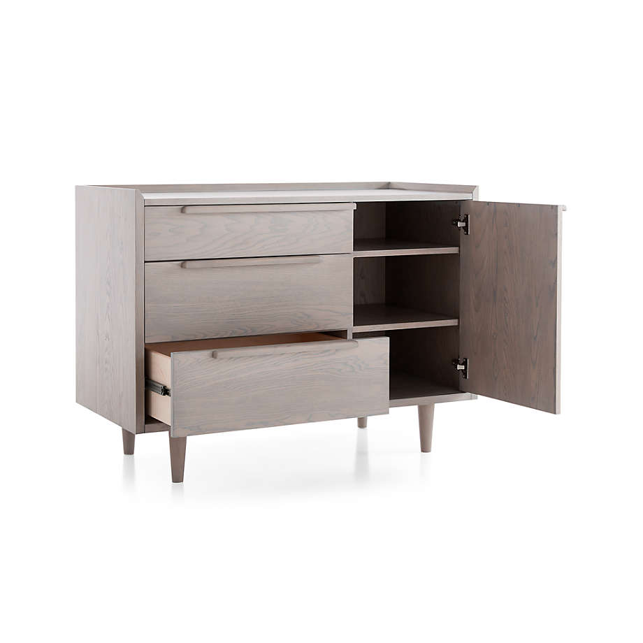 Tate Stone Small 3-Drawer Chest thumbnail 5