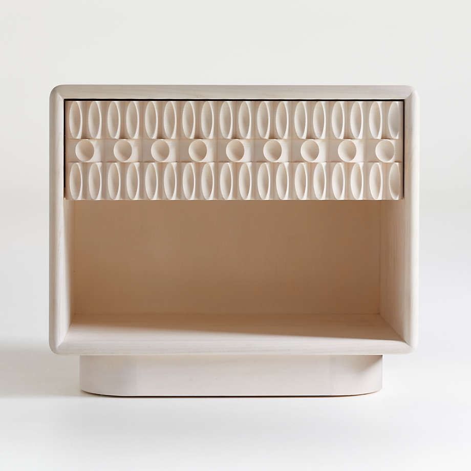 Playa Carved Nightstand thumbnail 3