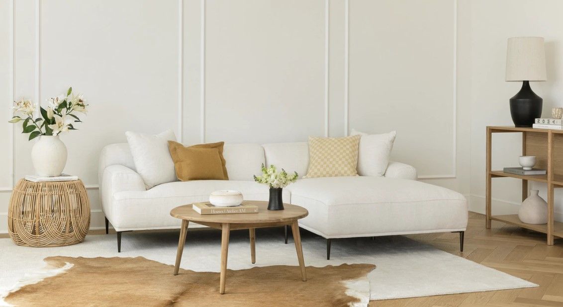 Abisko Quartz White Right Sectional thumbnail 2