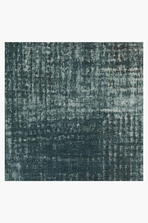 Sudaria Solid Teal Blue Rug-6'x9' thumbnail 3