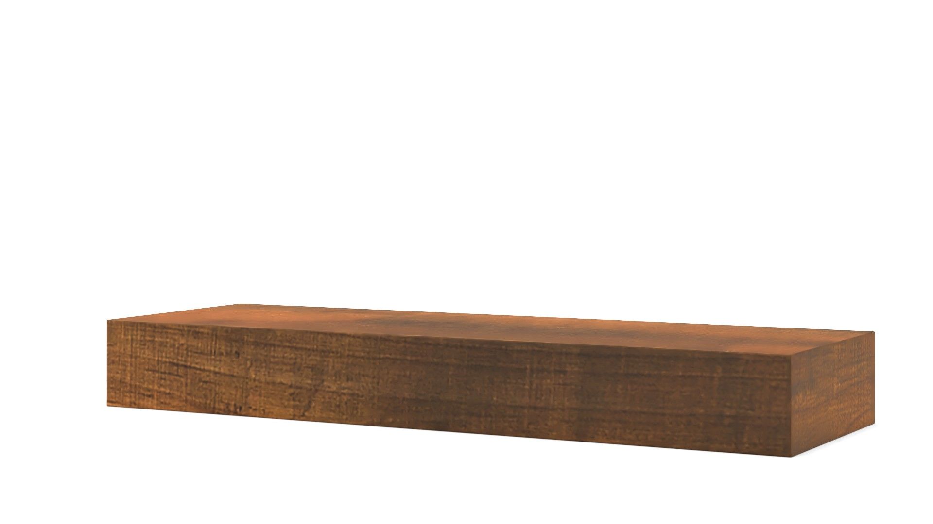 Reclaimed Solid Pine Floating Wall Shelves thumbnail 2