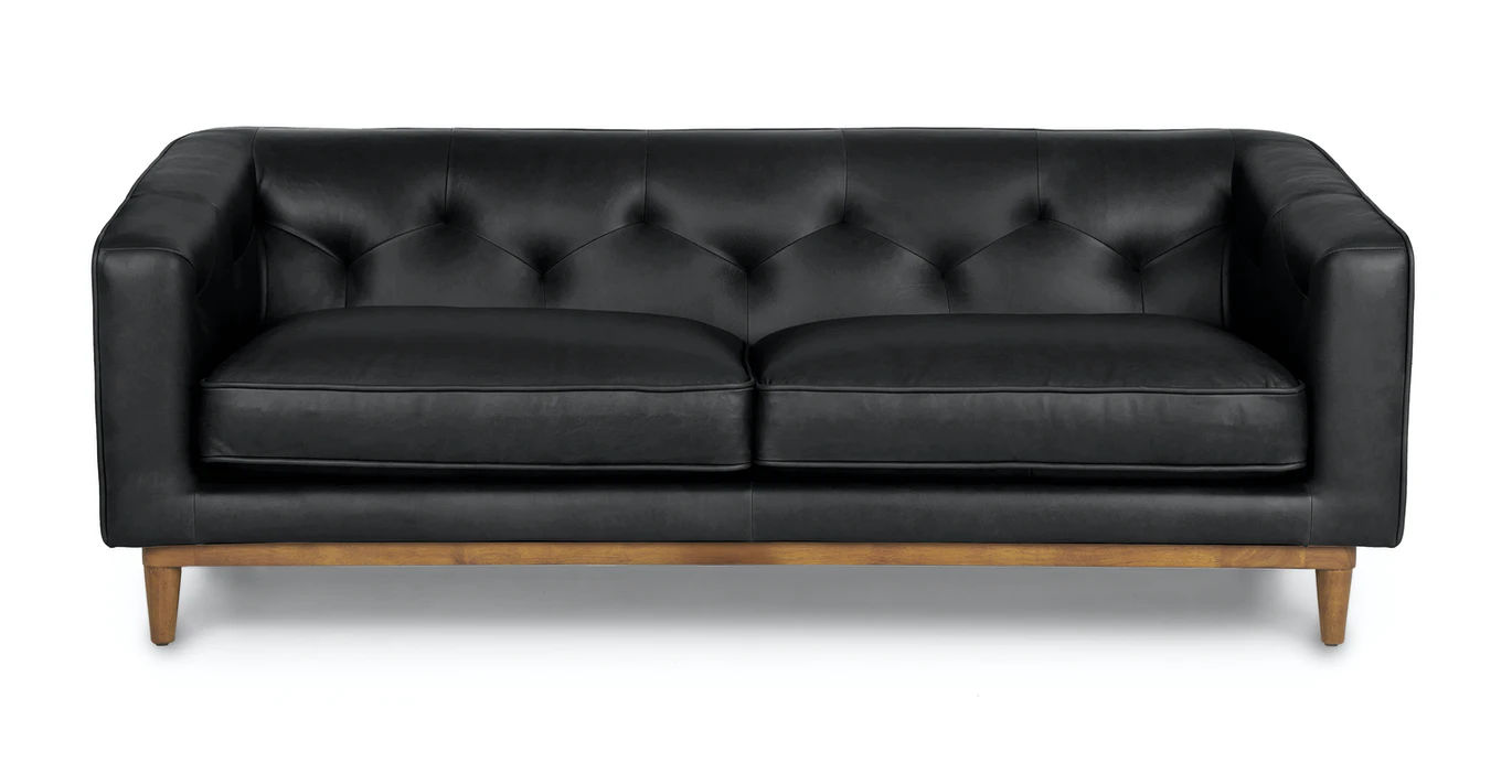 Hamber Oxford Black Sofa thumbnail 3