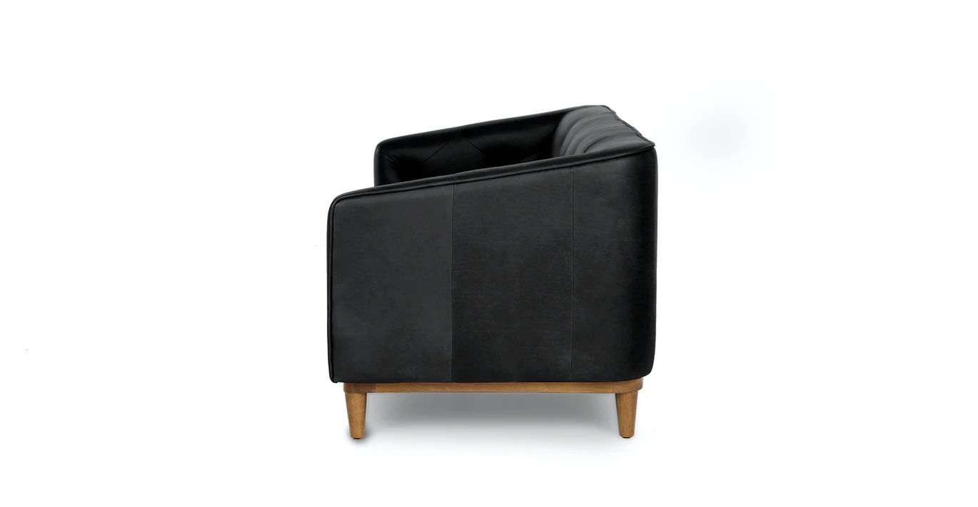 Hamber Oxford Black Sofa thumbnail 4