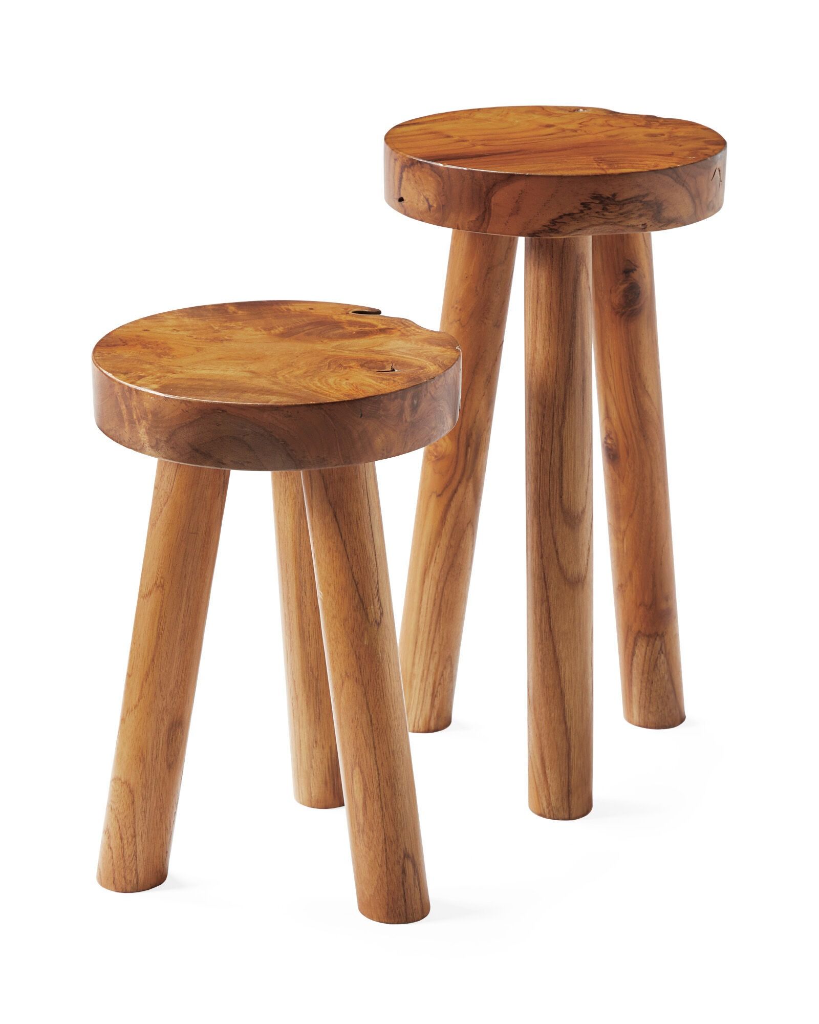 Teak Stool Small  thumbnail 4