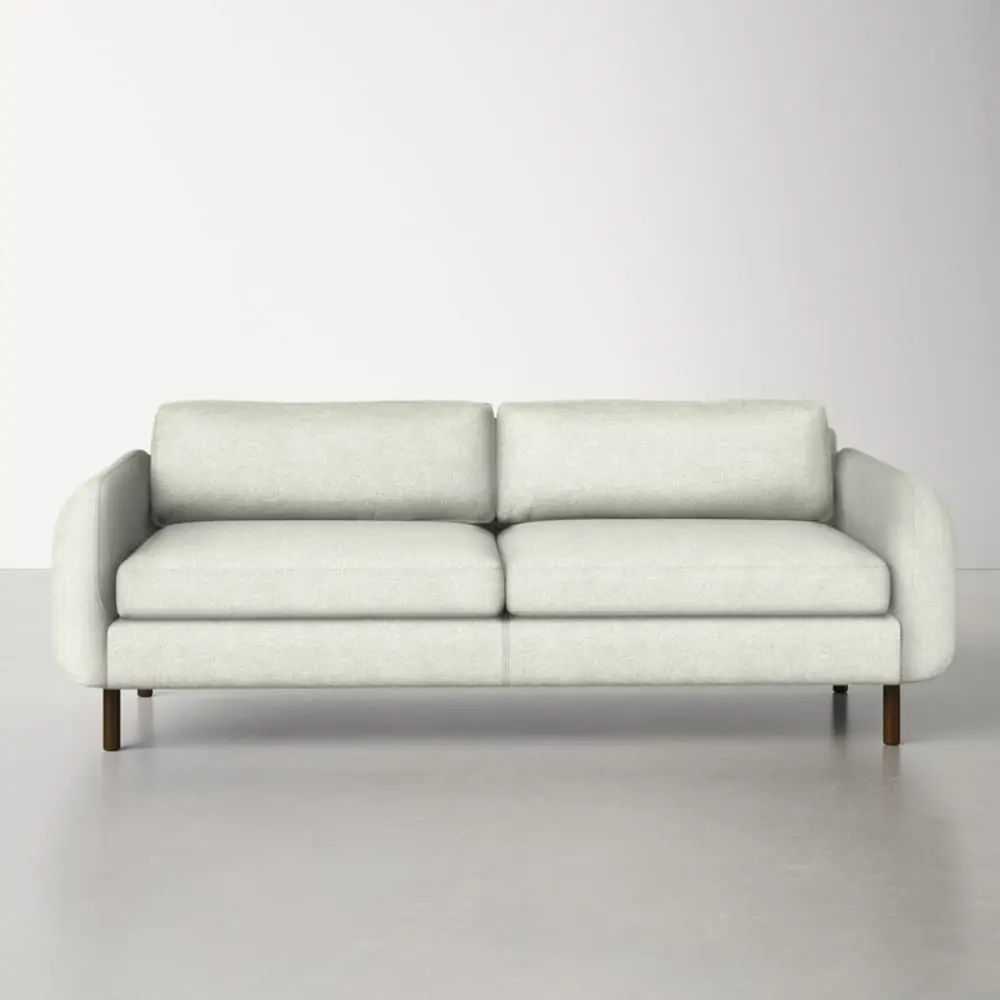 Rosevale Velvet Tuxedo Arm Sofa  thumbnail 2