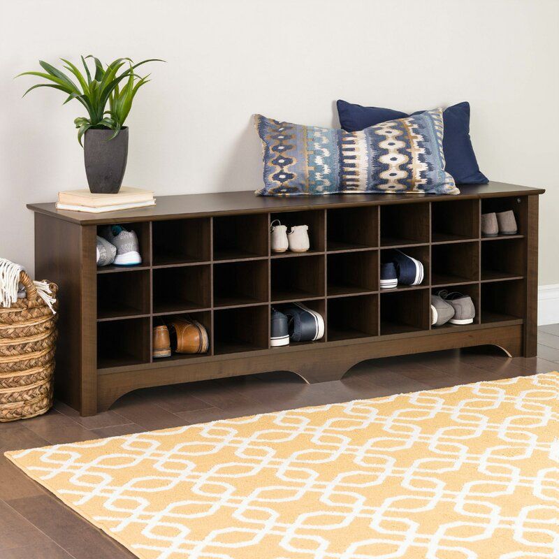 Galina Shoe Storage Bench thumbnail 3