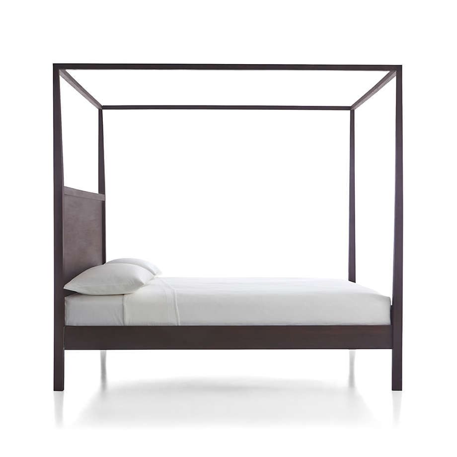 Keane Wenge Canopy Bed-King thumbnail 3
