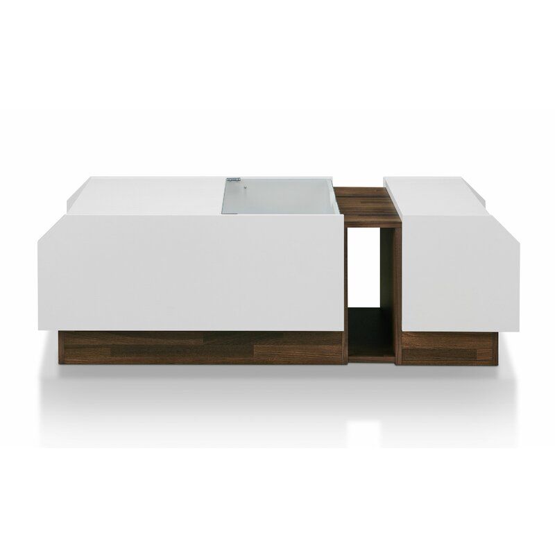 Dundas Block Coffee Table with Storage thumbnail 3