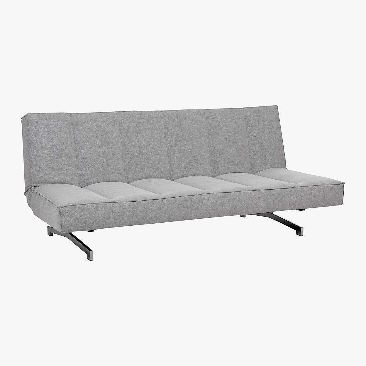 Flex Microgrid Grey Sleeper Sofa thumbnail 2