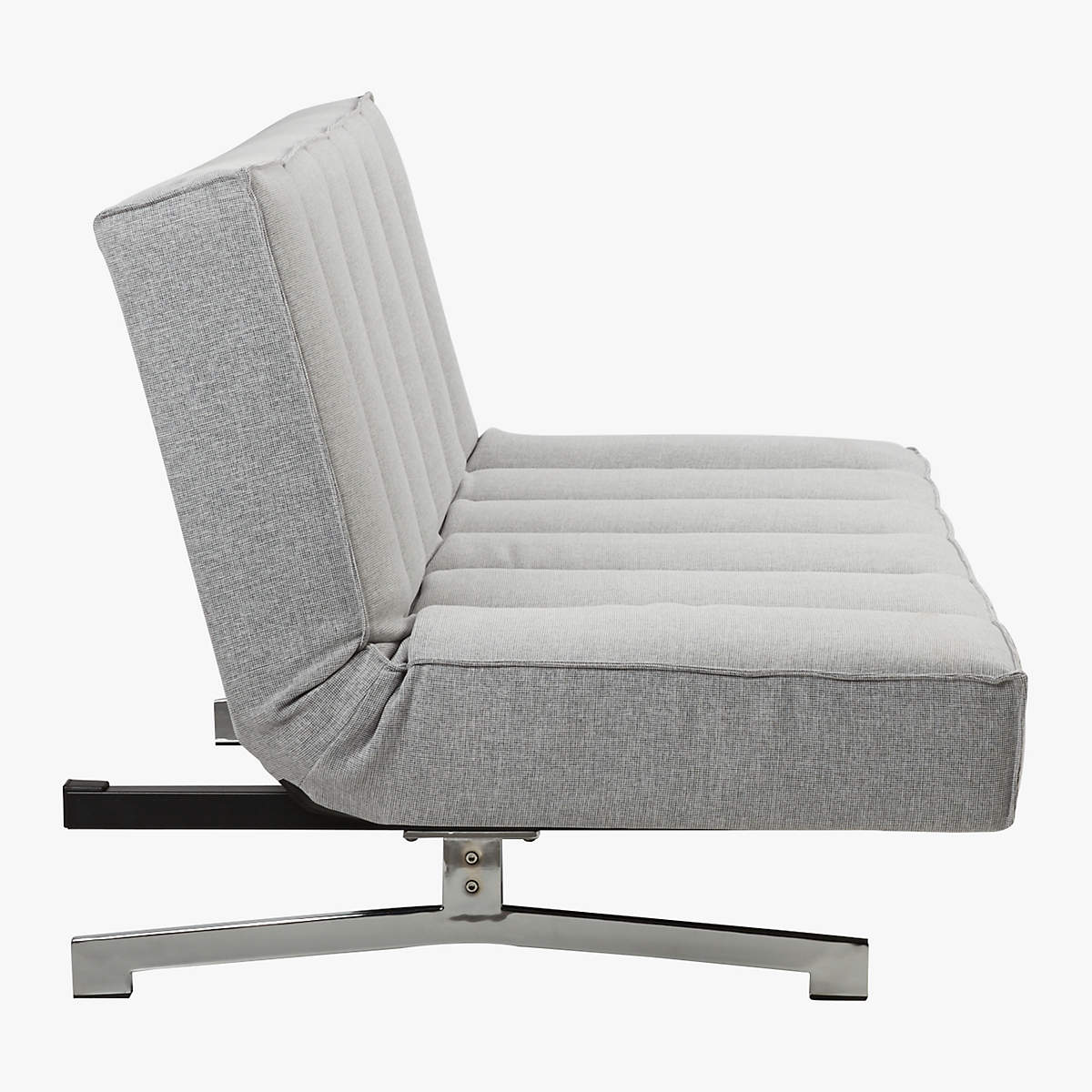 Flex Microgrid Grey Sleeper Sofa thumbnail 3