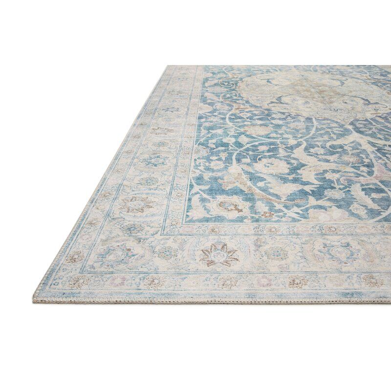 Jules Oriental Gray Sky Area Rug-3'6"x5'6" thumbnail 4