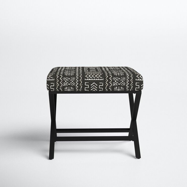 Castel Square Geometric Standard Ottoman thumbnail 2