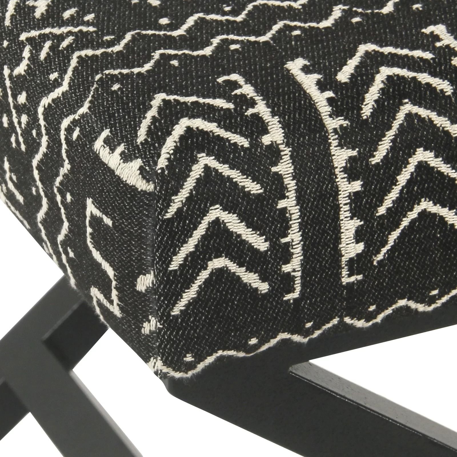 Castel Square Geometric Standard Ottoman thumbnail 4