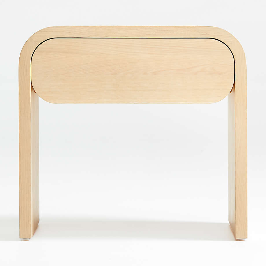 Cortez Natural Floating Nightstand by Leanne Ford thumbnail 4