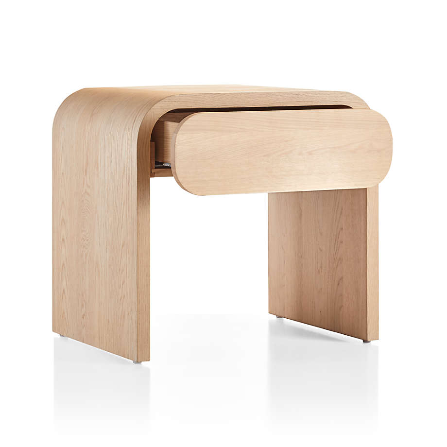 Cortez Natural Floating Nightstand by Leanne Ford thumbnail 5