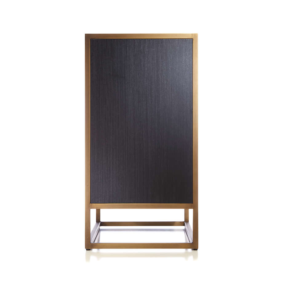 Oxford Black 4-Drawer Chest thumbnail 3