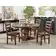 Hearon 60'' Acacia Solid Wood Pedestal Dining Table thumbnail 2