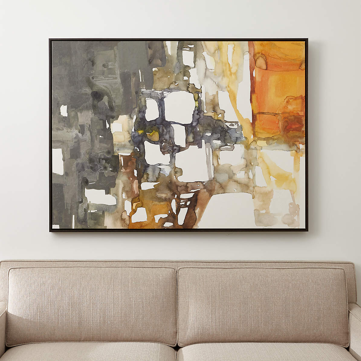 Semblance of Order Print With Frame-41.5"x55.5" thumbnail 2