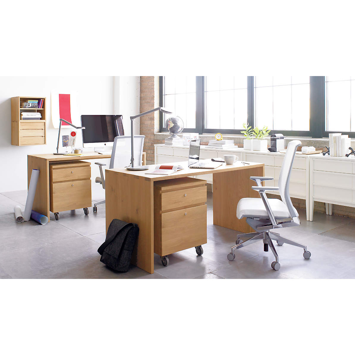 Spotlight White Credenza thumbnail 3